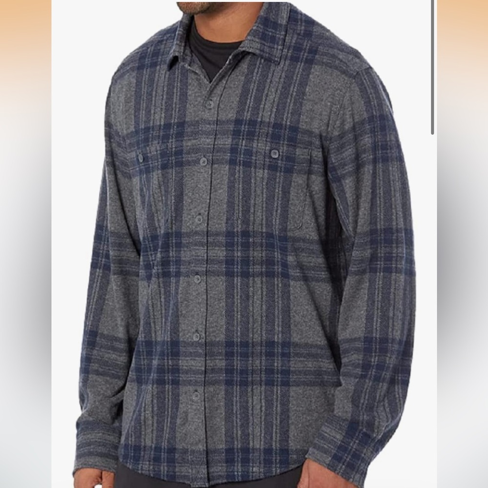 Tommy Bahama Long Sleeve Fireside Cove Knit Flannel Camp Shirt Size XXL